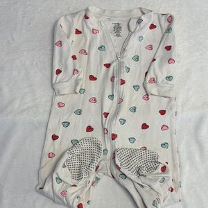 Carter's Multicolor Heart Baby Sleeper